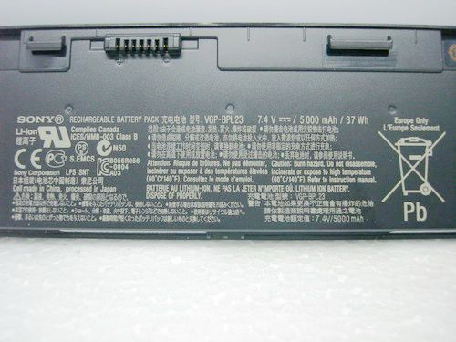   VGP BPL23 Battery & VGP CNC03 Casefor SONY VAIO P Series Laptop