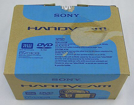 Sony Handycam DCR DVD103 NTSC Camcorder AS IS  