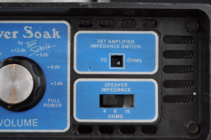 ROCKMAN Power Soak Power Soak Speaker Attenuator Owned & Used by STEVE 