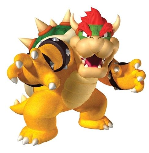 New GIANT SUPER MARIO BOWSER WALL DECAL Nintendo Mural Bedroom 