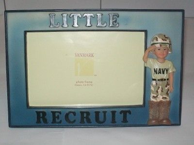 Vanmark Little Recruit Navy USN Military Photo Frame NIB  