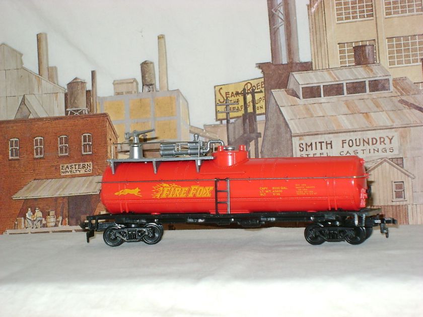  **FIRE FIGHTING** TANK CAR with *WATER CANNON* HO Scale Train *mint