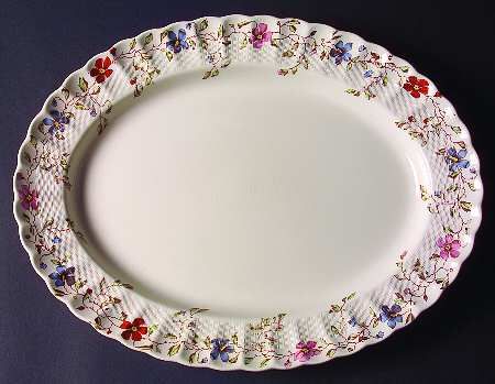 Spode WICKER DALE Platter 14 3/4 688129  